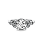 Load image into Gallery viewer, Leaf Diamond Semi Mount
