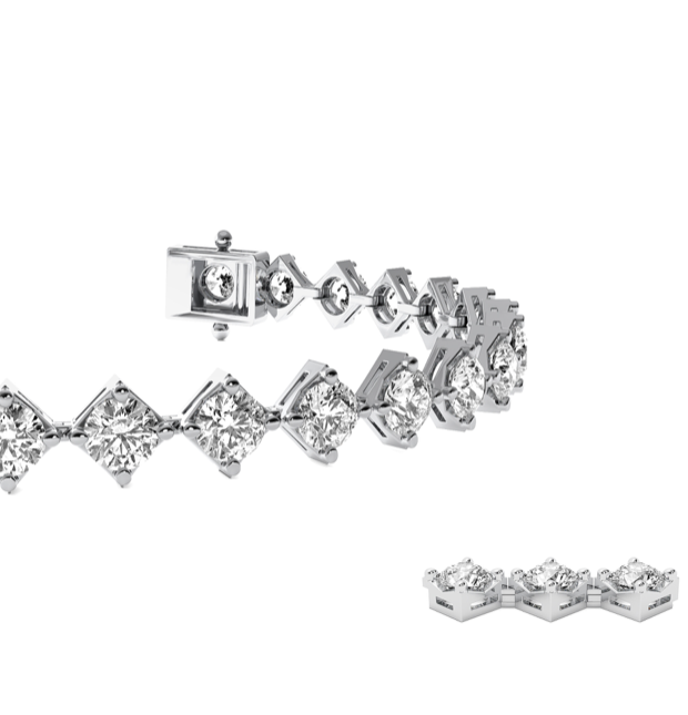 Baklava Tennis Bracelet