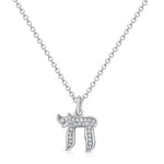 Load image into Gallery viewer, Katan Chai Mazal Life Necklace
