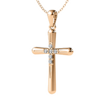 Load image into Gallery viewer, Sofi Diamond Cross Pendant
