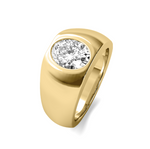 Load image into Gallery viewer, Bold OVAL Diamond Solitaire RING
