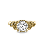 Load image into Gallery viewer, Leaf Diamond Semi Mount
