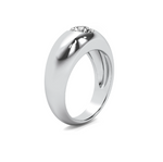 Load image into Gallery viewer, Chunky GOLD Domed Signet Band
