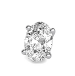 Load image into Gallery viewer, Oval Lab Grown Diamond Four Prong Basket Studs
