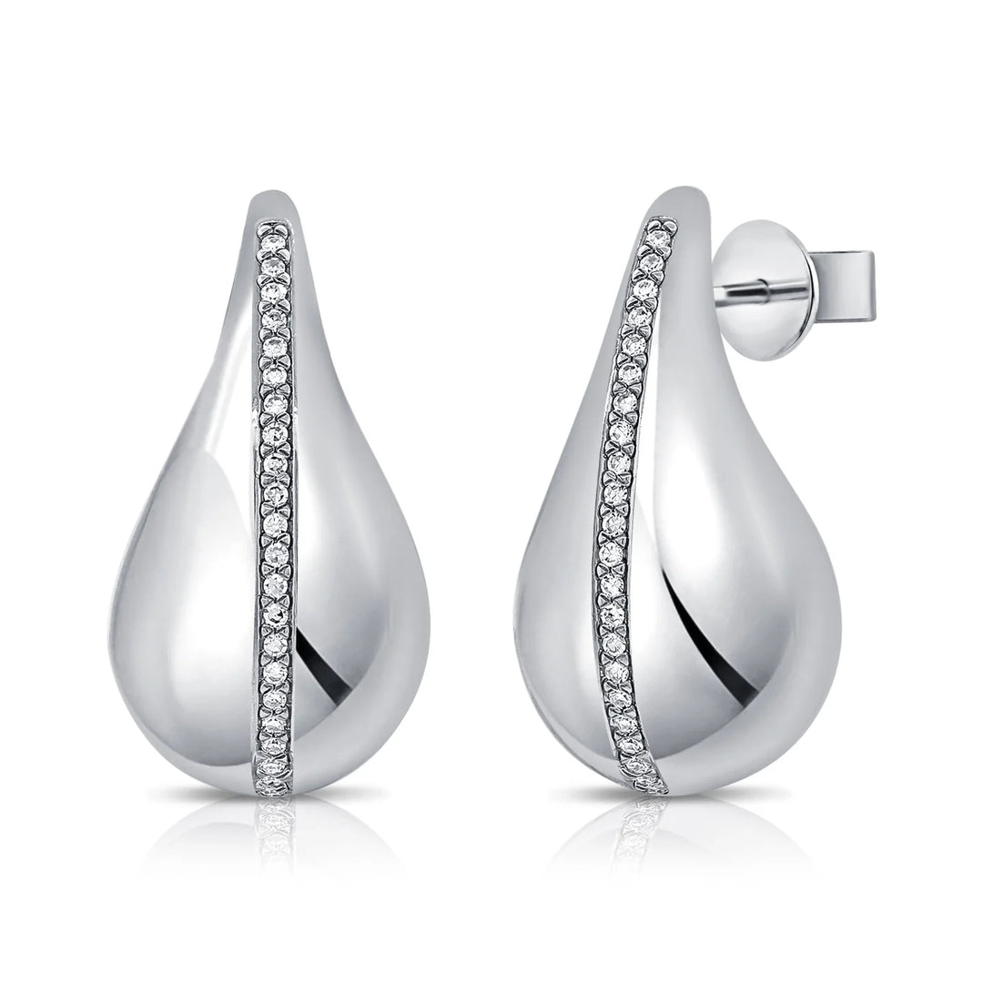 Raindrop Diamond Earrings