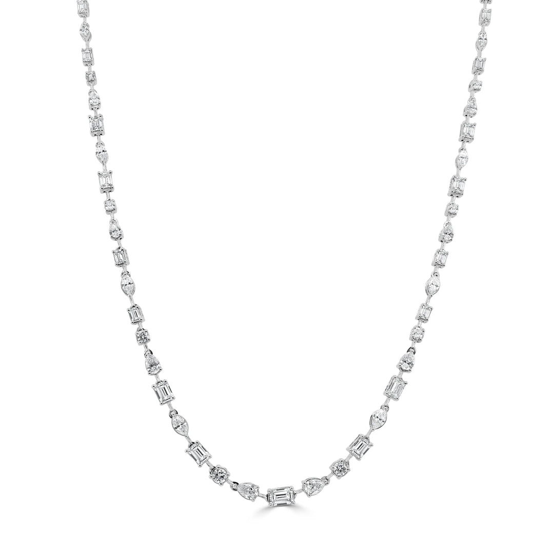 Fancy Shape Loretta Diamond Necklace