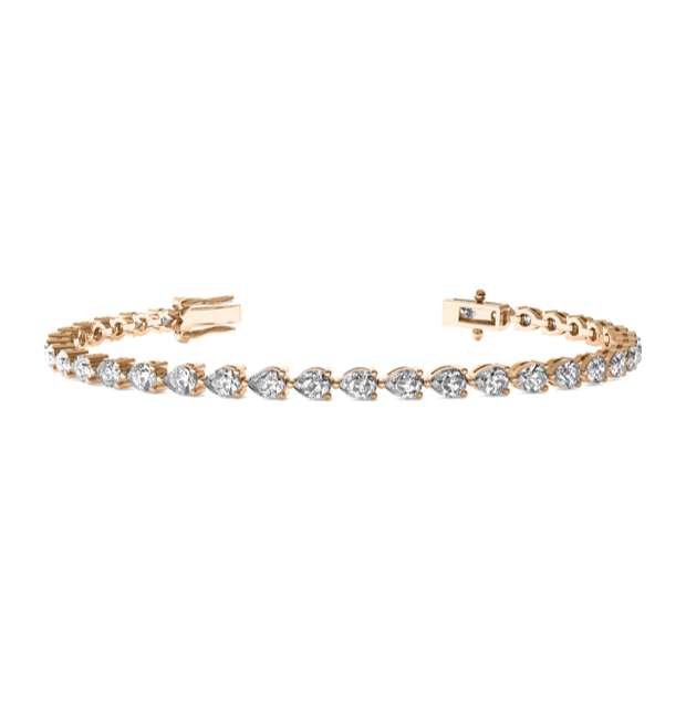 Odesa Pear Shape Tennis Bracelet