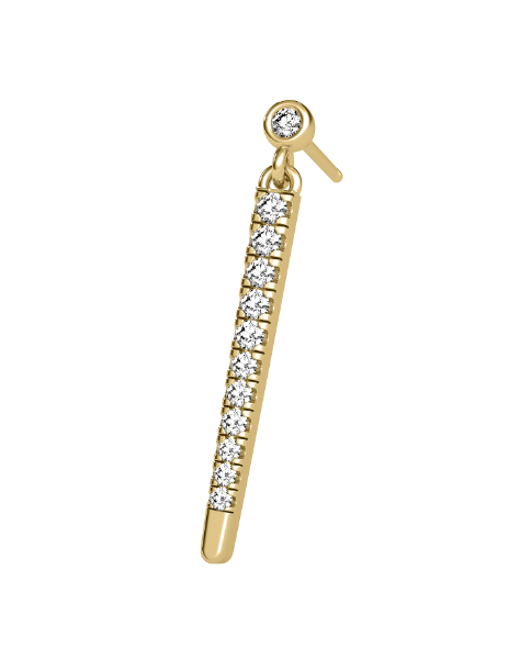 Diamond Drop Earrings