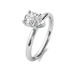 Load image into Gallery viewer, Dainty Pear Shape Solitaire Semi Mount
