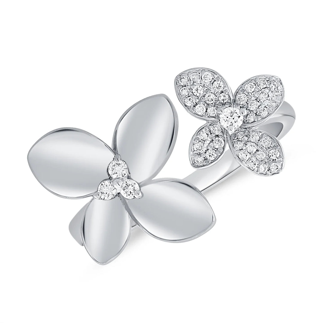 Venus Flower Diamond Ring