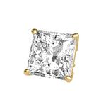 Load image into Gallery viewer, Princess Cut Lab Grown Diamond Four Prong Basket Studs
