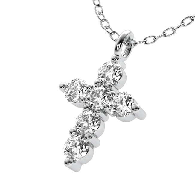Diamond Cross Pendant