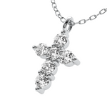 Load image into Gallery viewer, Diamond Cross Pendant
