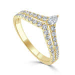 Load image into Gallery viewer, Diamond Princess Crown Ring
