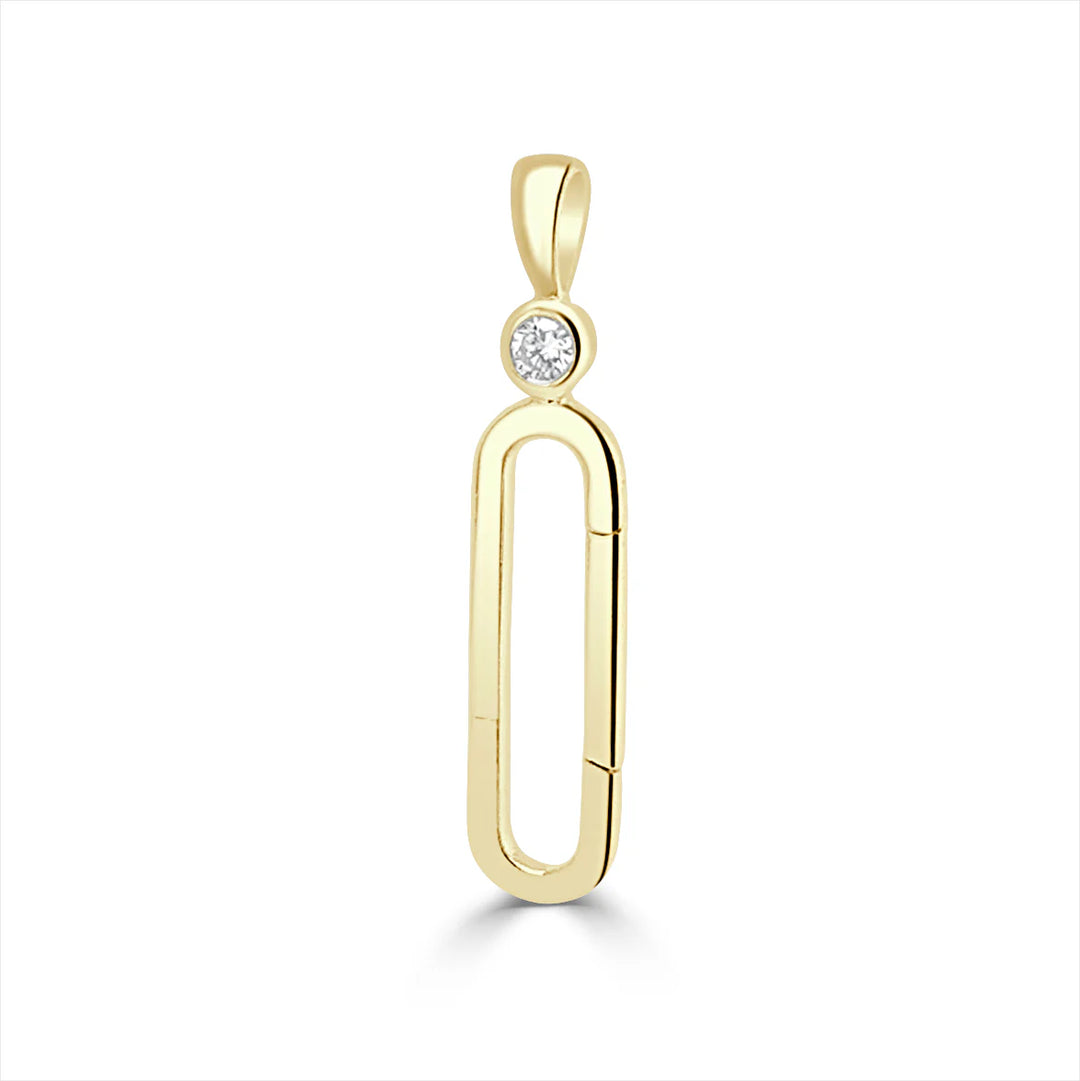 Diamond Charm Connector