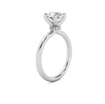 Load image into Gallery viewer, Circle Halo Diamond Semi Mount

