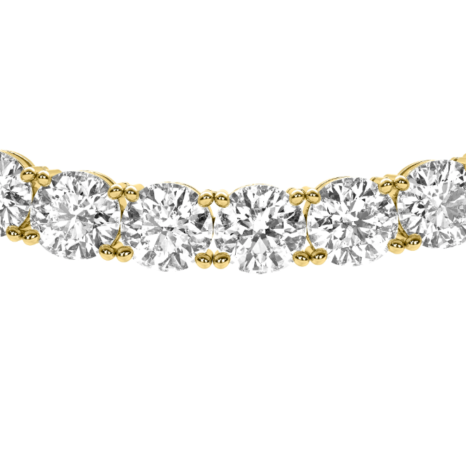 Lab Grown Diamond Tennis Necklace