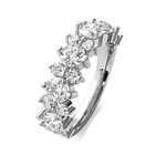 Load image into Gallery viewer, Lab Grown Mixed Shape Diamond Wedding Band
