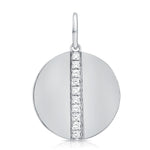 Load image into Gallery viewer, Disco Diamond Circle Disc Charm
