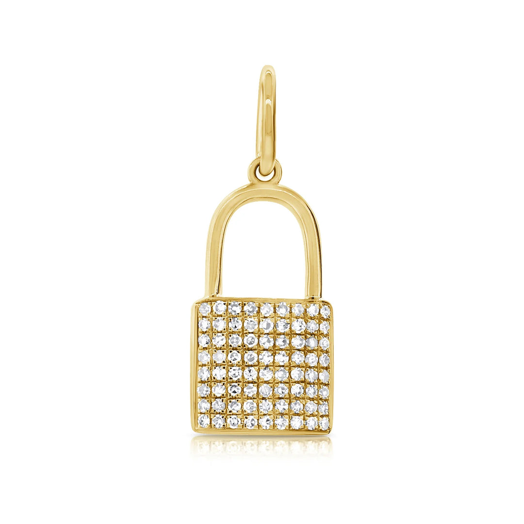 Diamond Lock Charm