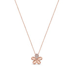 Load image into Gallery viewer, Petite Flower Diamond Necklace
