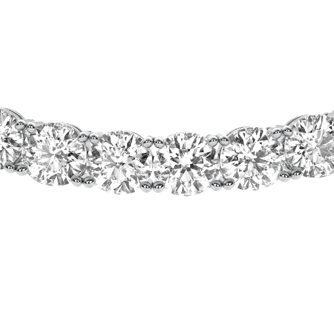 Lab Grown Diamond Tennis Necklace