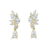 Load image into Gallery viewer, Lotus Diamond Earrings

