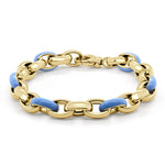 Load image into Gallery viewer, Royal Blue Enamel Chunky Bracelet
