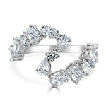 Load image into Gallery viewer, Fancy Shape Diamond Curve Ring
