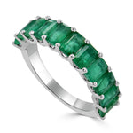 Load image into Gallery viewer, Forest Green Emerald Ring
