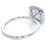 Load image into Gallery viewer, Cushion Halo Semi Mount
