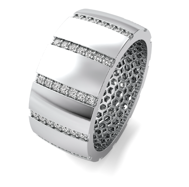 Patron Cigar Diamond Ring