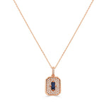 Load image into Gallery viewer, Sapphire &amp; Diamond Necklace
