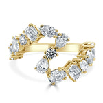 Load image into Gallery viewer, Fancy Shape Diamond Curve Ring
