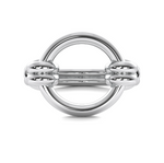 Load image into Gallery viewer, Polished Link Statement Ring
