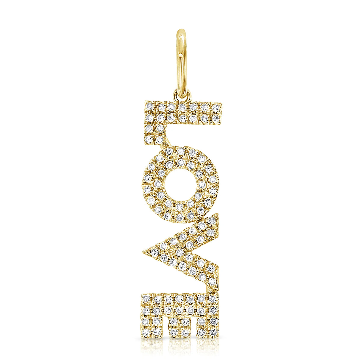 Diamond love charm