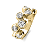 Load image into Gallery viewer, Lab Grown Bezel Diamond Wedding Band
