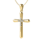 Load image into Gallery viewer, Sofi Diamond Cross Pendant
