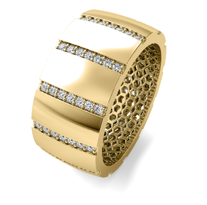 Patron Cigar Diamond Ring