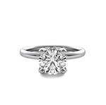 Load image into Gallery viewer, Circle Halo Diamond Semi Mount
