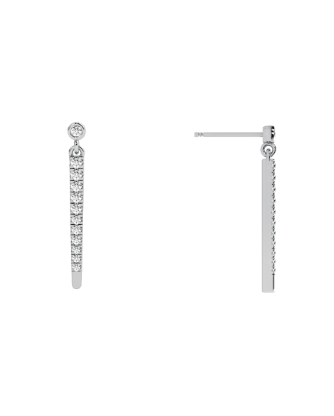 Diamond Drop Earrings