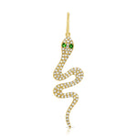 Load image into Gallery viewer, Diamond Slinky Snake Charm
