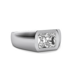 Load image into Gallery viewer, Lab Grown Radiant Solitaire Men's Band
