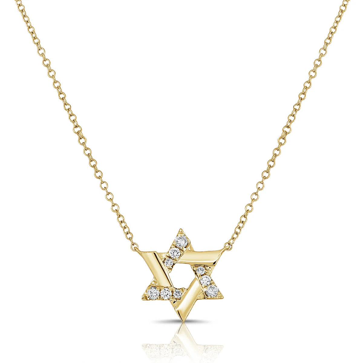 Star of david necklace