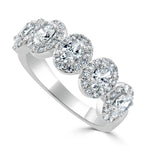 Load image into Gallery viewer, Lucy Oval Halo Diamond Ring
