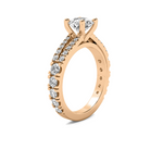Load image into Gallery viewer, Split Shank Diamond Semi Mount
