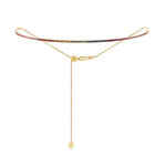 Load image into Gallery viewer, Rainbow Tennis Choker
