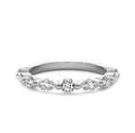 Load image into Gallery viewer, Round &amp; Marquise Diamond Wedding Band
