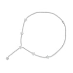 Load image into Gallery viewer, Josie Diamond Flower Lariat Necklace
