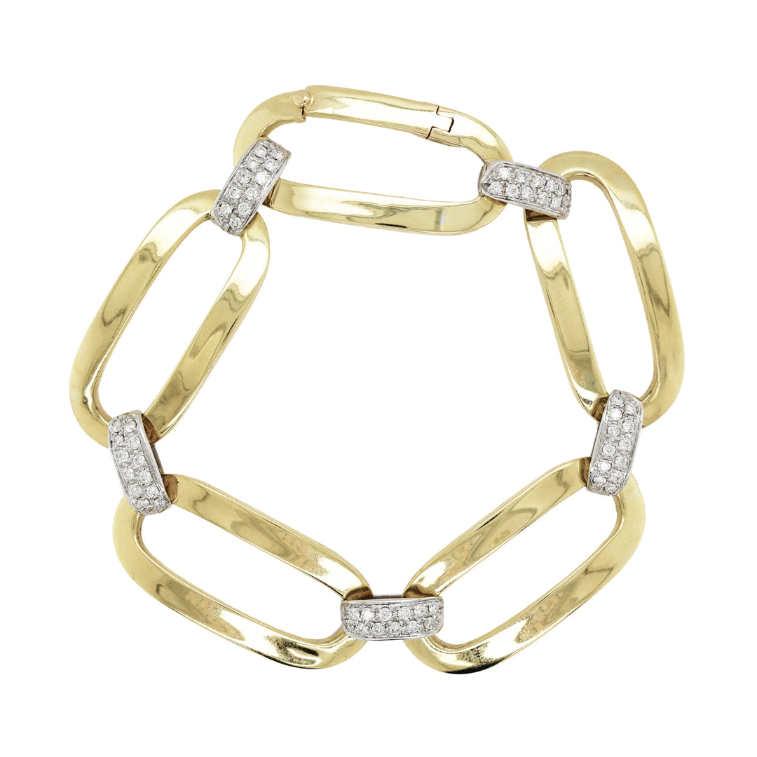 Coco Diamond Link Bracelet